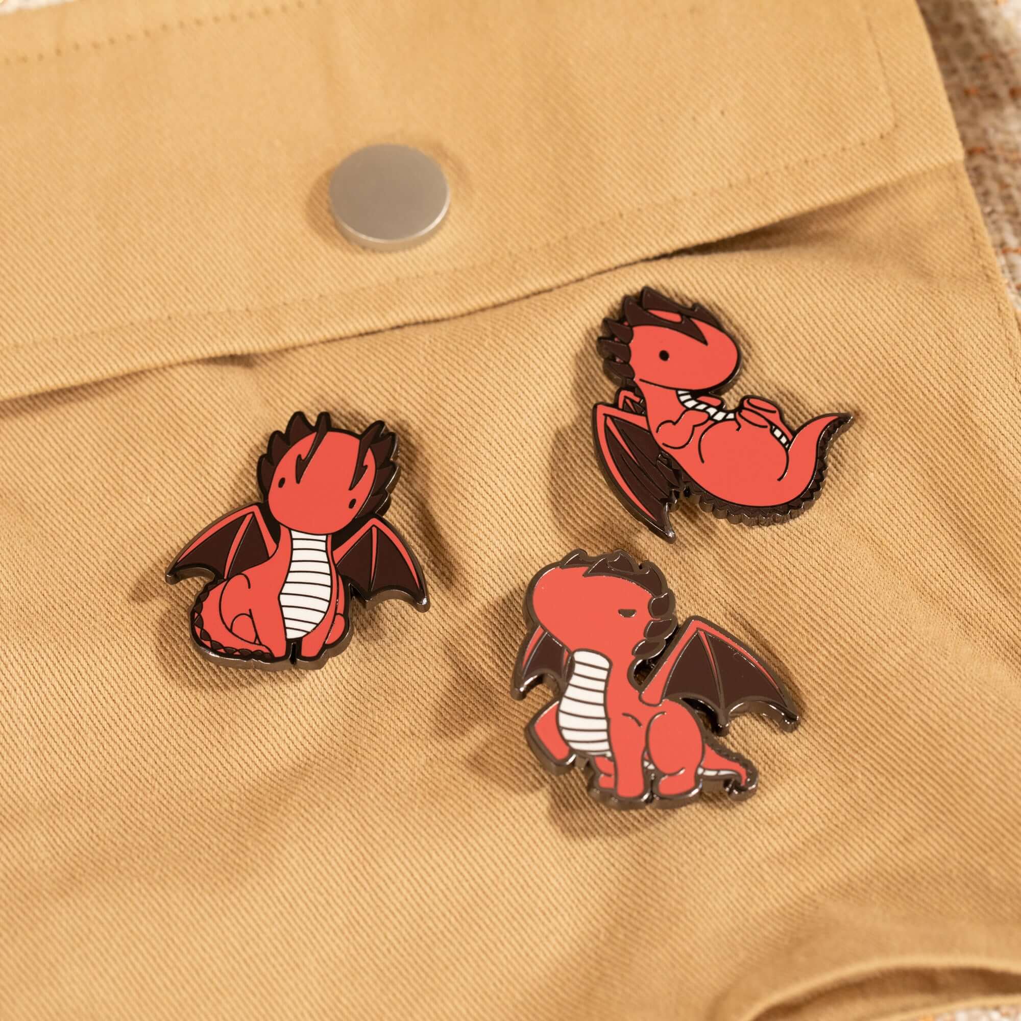 Draggi Enamel Pin - Confident - Image 4